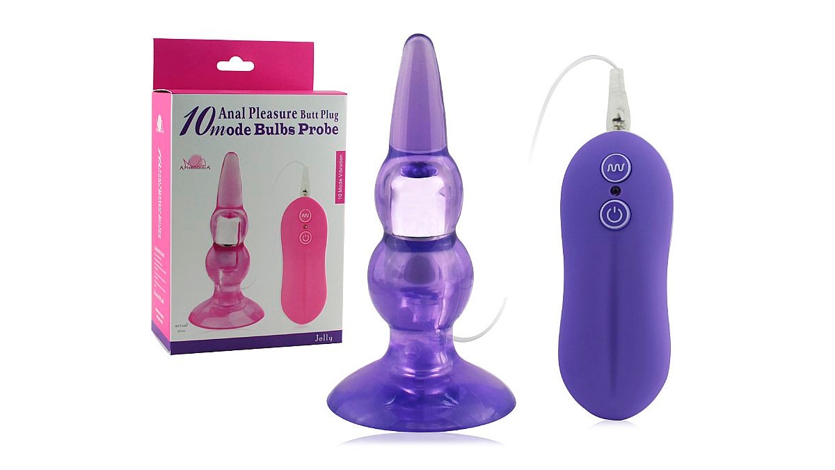 Plug Anal com Vibro - 10 Velocidades