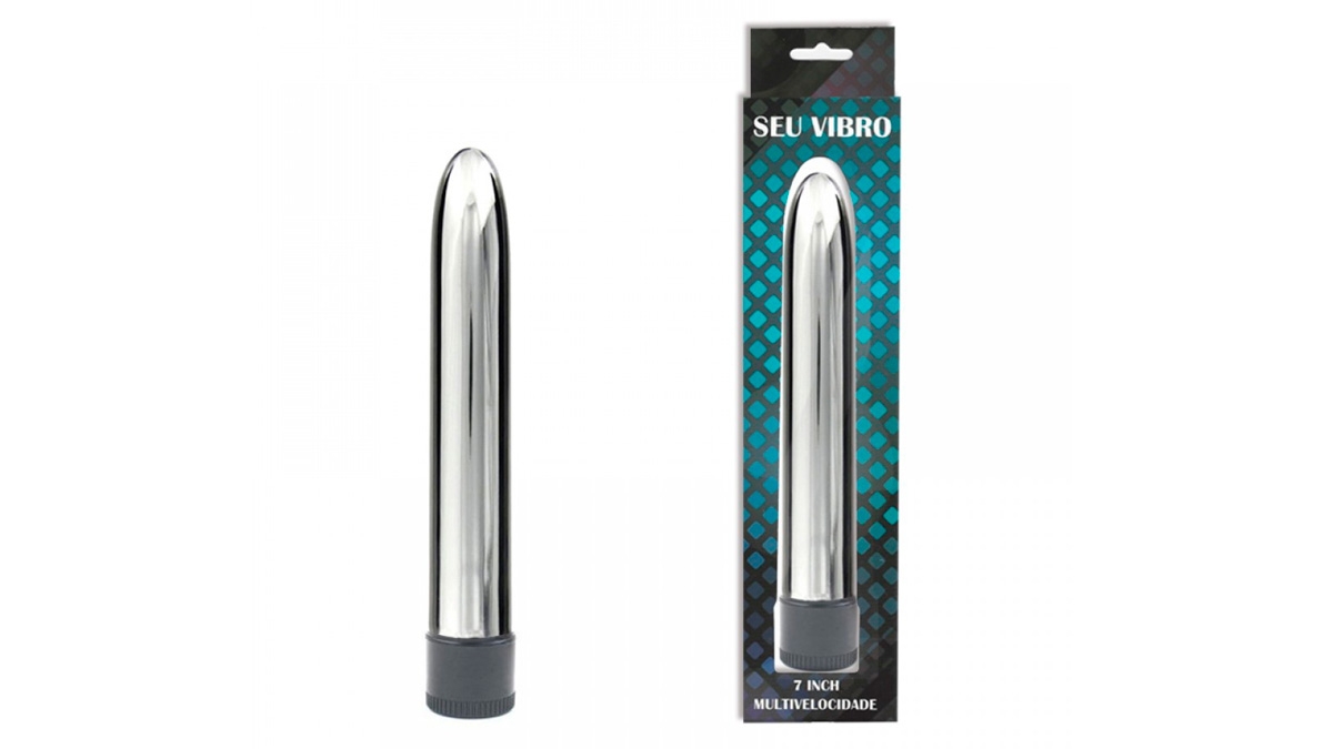 Vibrador Cromado