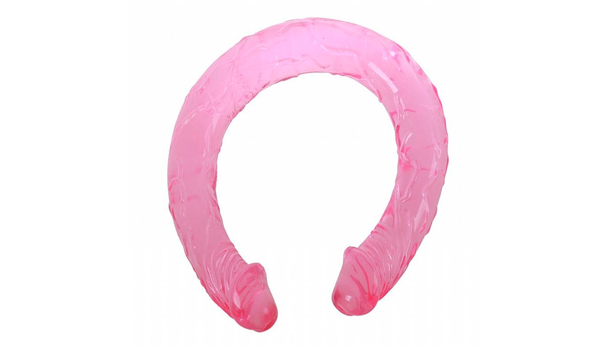 Dildo Realístico Duplo 44cm - Pênis Hawaiano