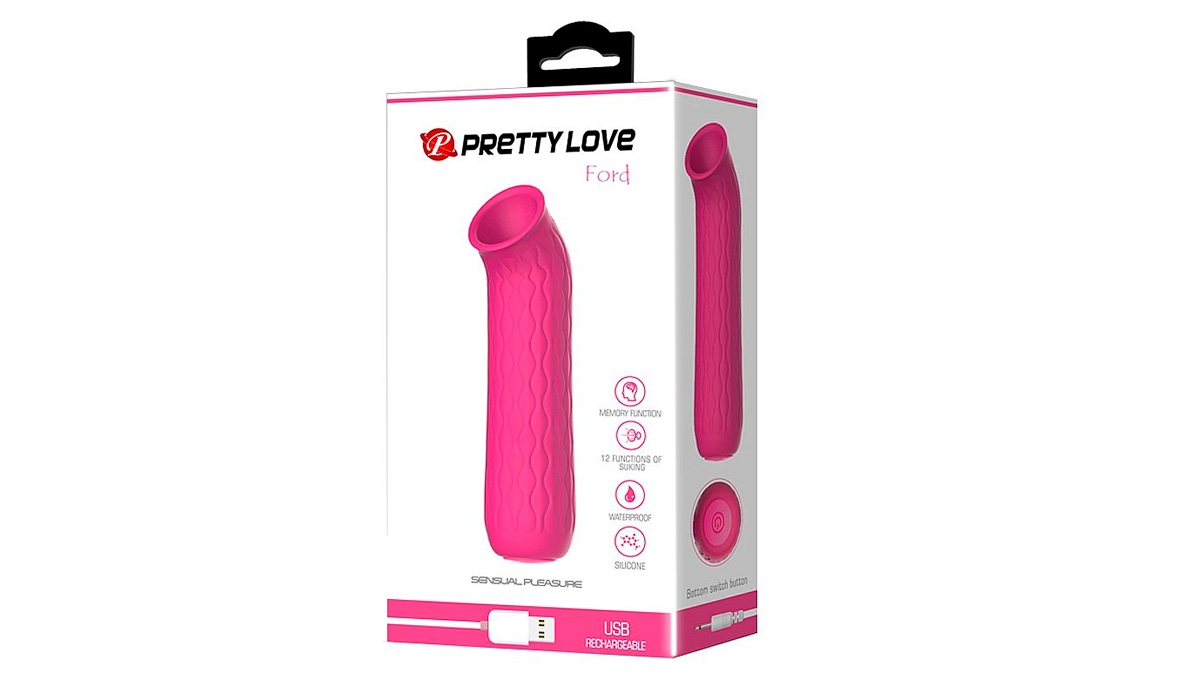 Estimulador de Clitóris Sucção- Ford - Pretty Love