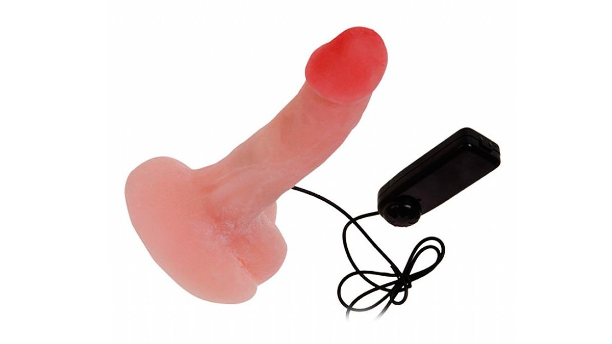 Pênis Rotativo em CyberSkin com Vibração